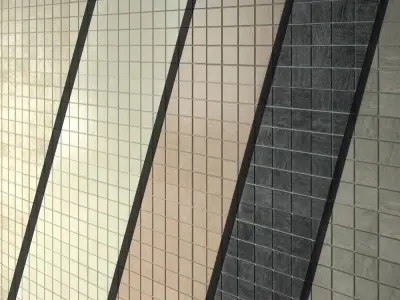 FLAVIKER GRAFITE Mosaico Set 01 3D model