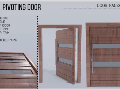 Door package 3D model
