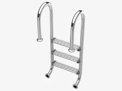 Pool Ladder 2 3D model