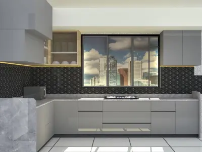  Kitchen Design 3D 3D model