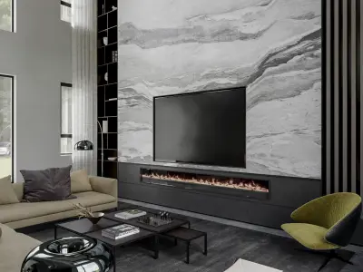  villa interior scenes 3D model