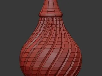 Untitled ruski twist pendant light 3D model