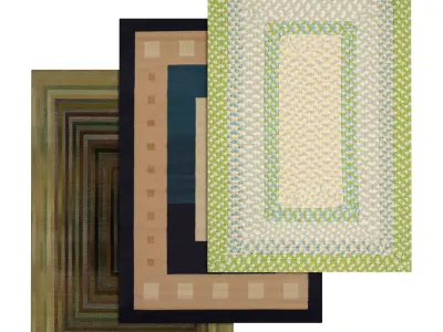 Rug Set 891 3D model