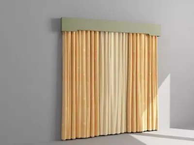 Vol1 Draperies0004 VR 3D model
