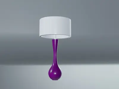 Modern Table Lamps Free low-poly 3D model