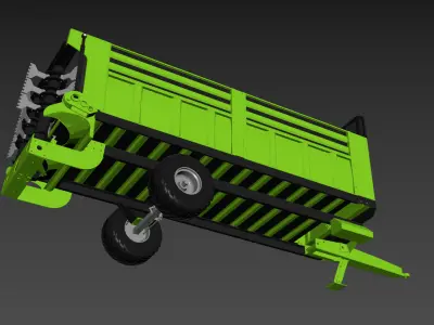 Agricultural Vehicle 3D model