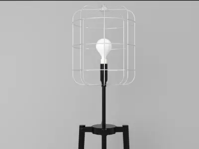 Industrial Lamp 3D model