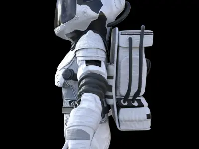 Starfield Stellar Nebula 3D model