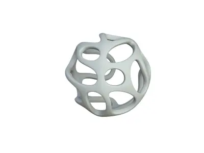 SciFi Cube Object No 24497 Low Poly Shape Texture