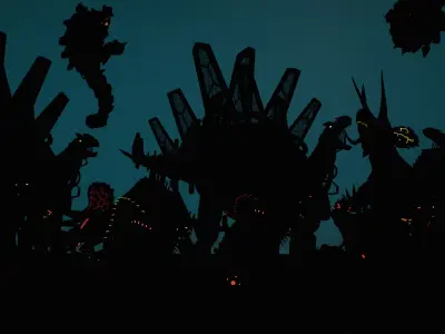 Sci-Fi Dinosaurs Pack