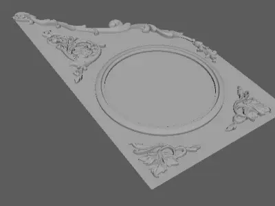 dekor for ikonostas 3D model