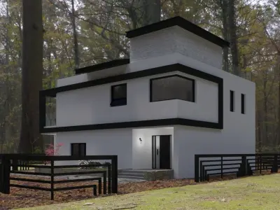 house 3D model 28
