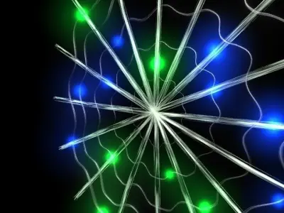 Spider Web Crawlebot Cyberweb 3D model