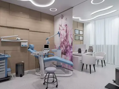 MEDICAL SPACES-DOCTOR OFFICE-DENTIST CLINIC 3D model
