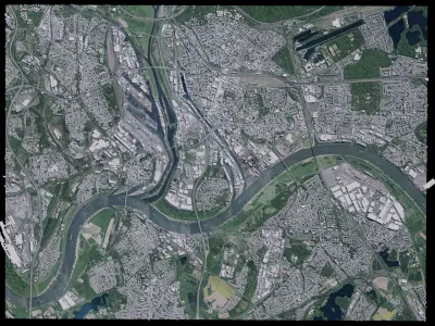 Duisburg - Germany 3D model