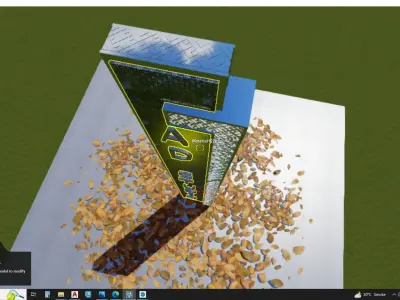 Monument tower 3d model 3D model