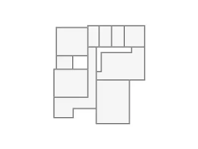 Simple Interior Sketch - 5001-5500 SF - Xactimate - Matterport 3D model