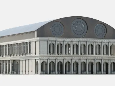 Building  With Interiors 3D model