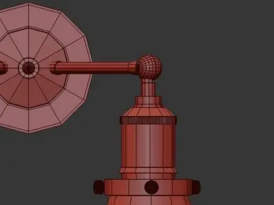 ARM WALL LIGHT 3D model