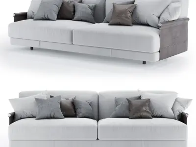 Sofa Ditre Italia Althon 3D model