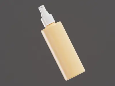 Spray bottle Low-poly 3D model
