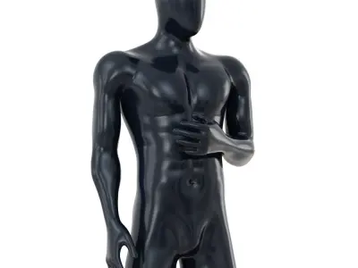 Abstract Male Mannequin 143 3D model