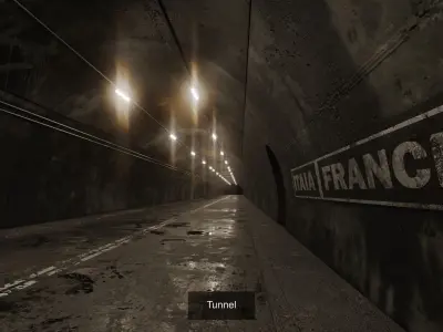 6 Tunnel Collection 3D Model Pack