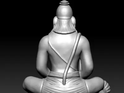Hanuman ji 3D print model