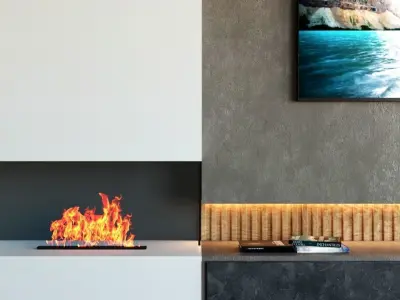  New York living room 3D model