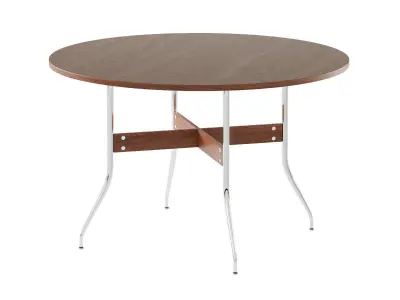 Nelson Swag Leg Round Dining Table 3D model