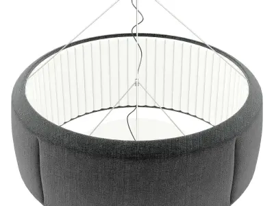 Silenzio Pendant Lamp Luceplan 3D model