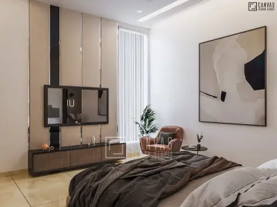 Bedroom Interior Model 3D model