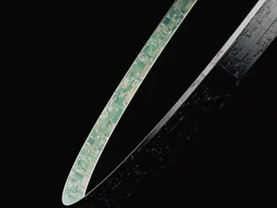 Orbital Sci-Fi Farm Ring - Octane Render 3D model