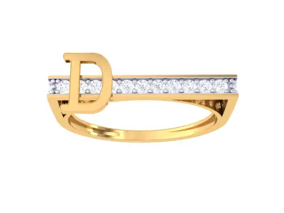  Women Ring MTL 3dm STL OBJ FBX Details 3D print model 72