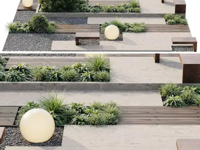 Entrance group 4 3D model