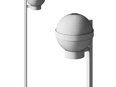 Luz Difusion BARCINO GLASS F 3D model