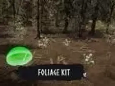 Modular Medieval Town Low-poly 3D model