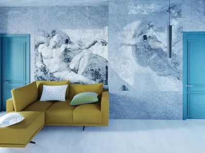 living room  Low-poly 3D model