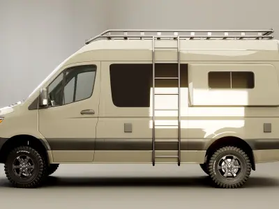  Mercedes Sprinter 4x4 Overlan Camper 