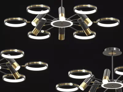 North Europe luxury pendat lamp 3D model
