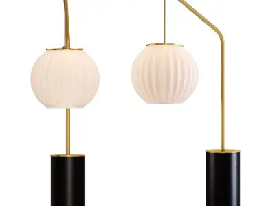 roche bobois mei table lamp  3D model