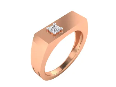 Mens Ring Render 3dm STL MTL SLC JCD OBJ FBX Details 3D print model