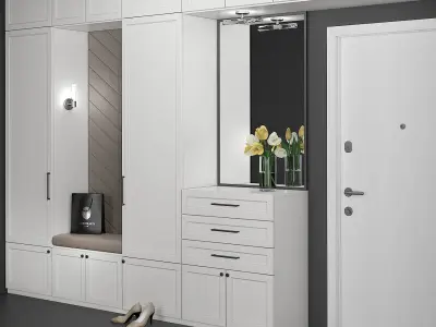 Entryway furniture 16 3D model