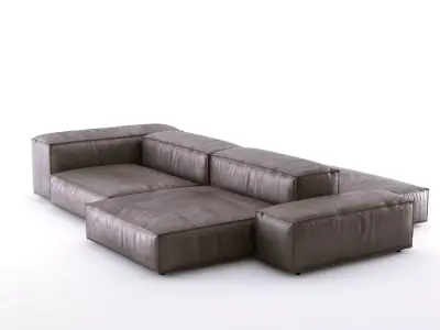 Extrasoft sofa system 3D model
