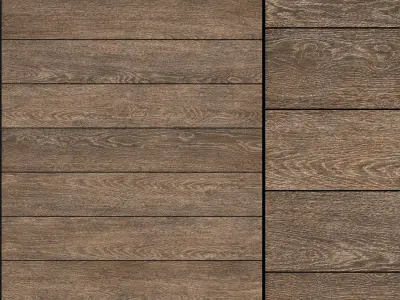 Decovita Windsor Oak 200x1200 Set 2 3D model