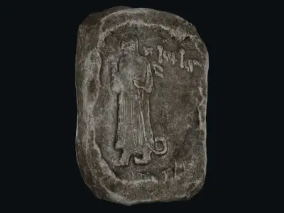 Muwatalli Relief Low-poly 3D model