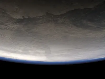 Earth planet 3D model