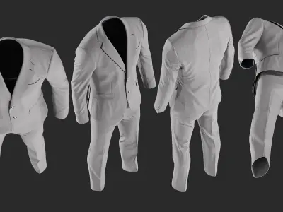  Men's Jacket with Pants 2 