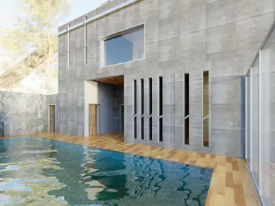 Revit Villa design 2018 3D model