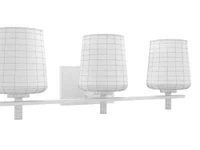 Calais Bath Vanity Wall Light P300362  3D model